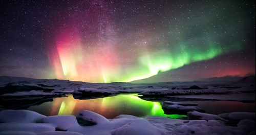 The magnificent Nothern Lights can be seen from Iceland by travelling to Northern Europe