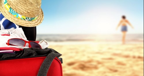 A sunny beach on the Alentejo Coast in Portugal