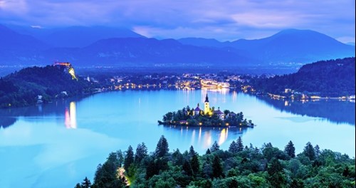 Tour the spectacular Lake Bled in Slovenia